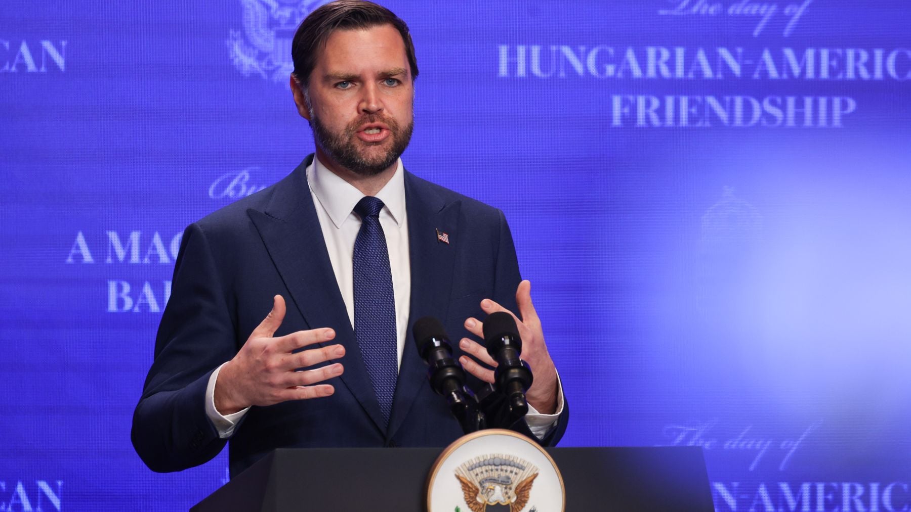 El vicepresidente de EEUU, J.D. Vance. (Ep)