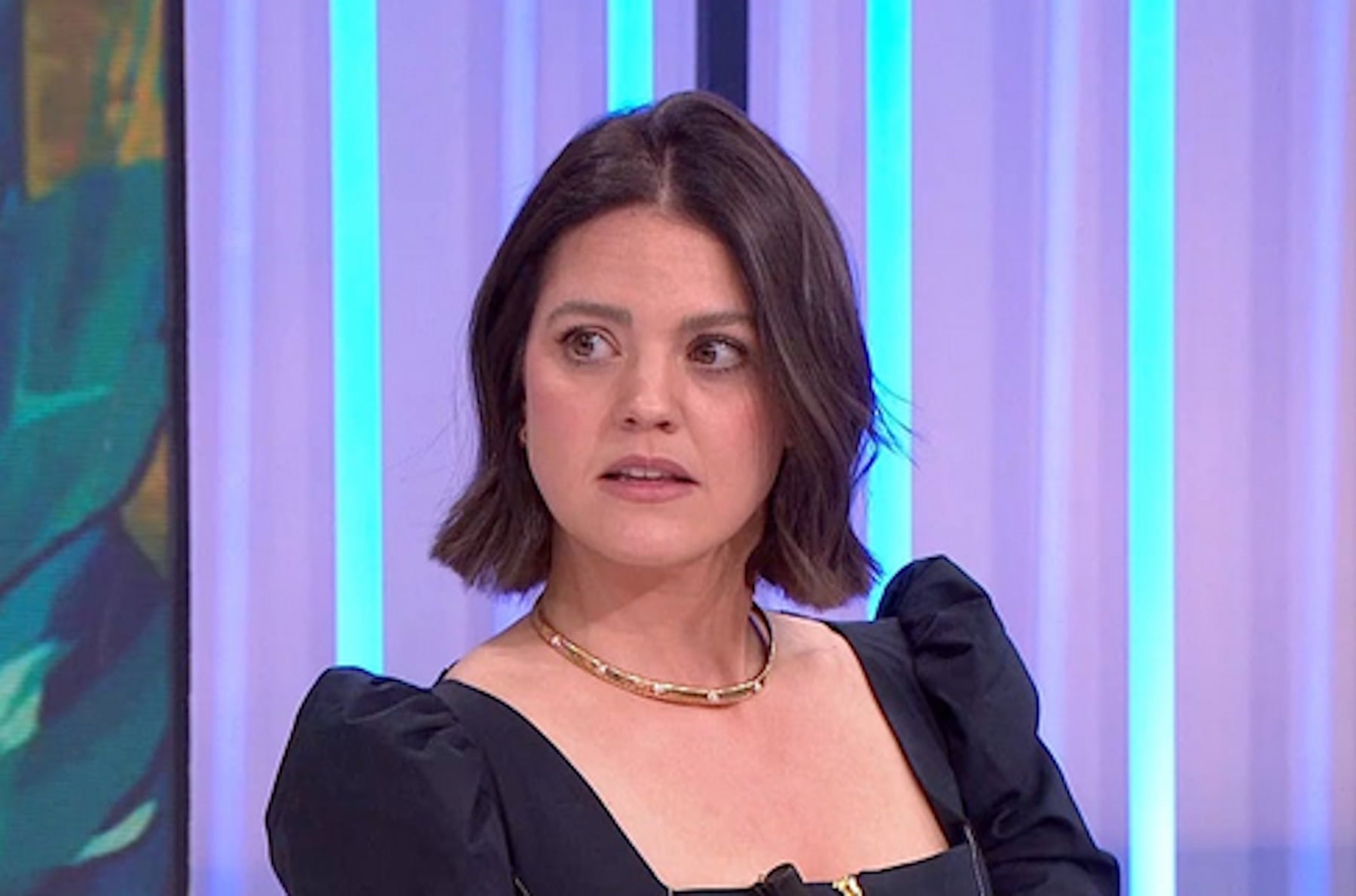 Isabelle Junot en televisión (Foto: Antena 3)