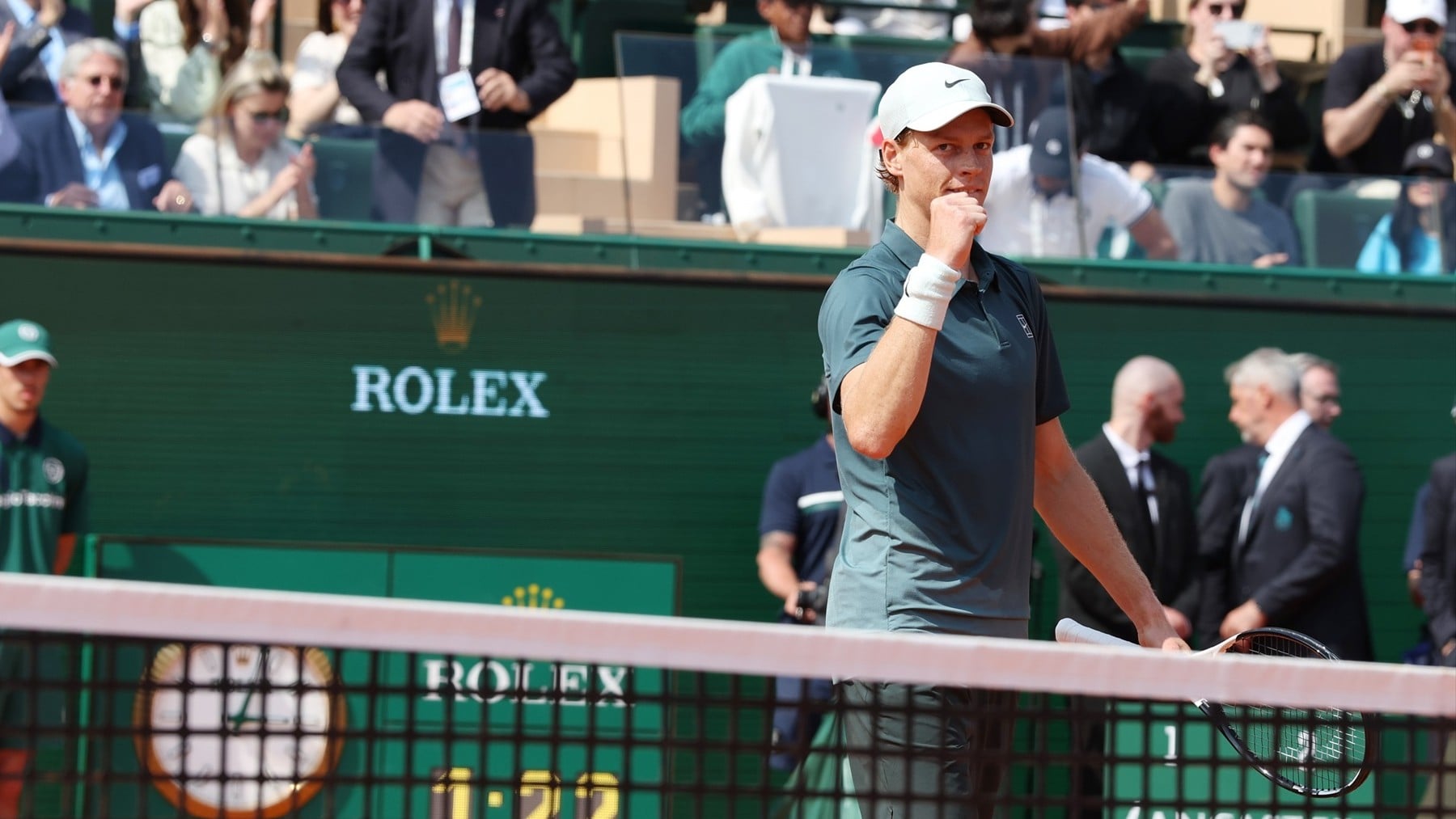 Jannik Sinner en el Masters 1000 de Montecarlo. (Europa Press)