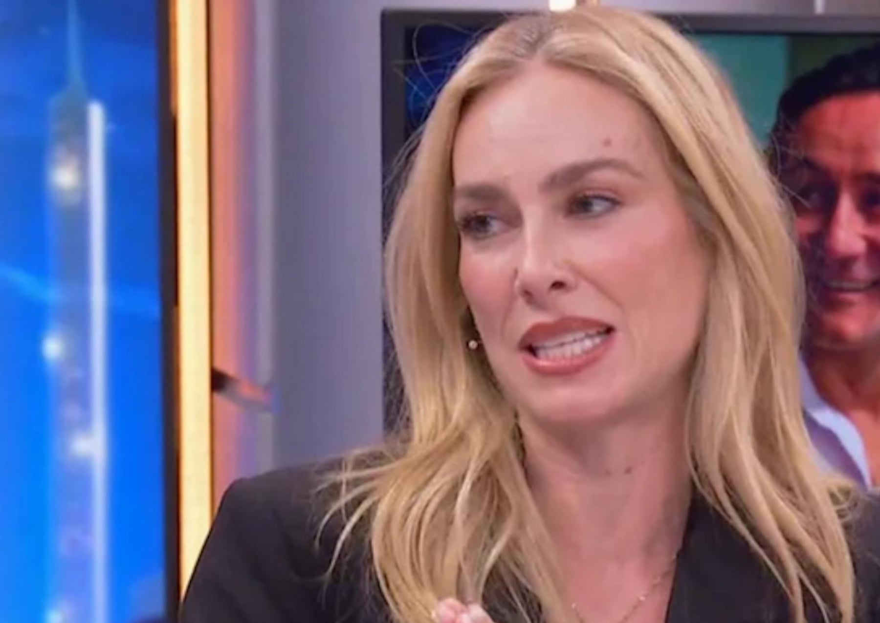 Kira Miró en televisión (Foto: Antena 3)