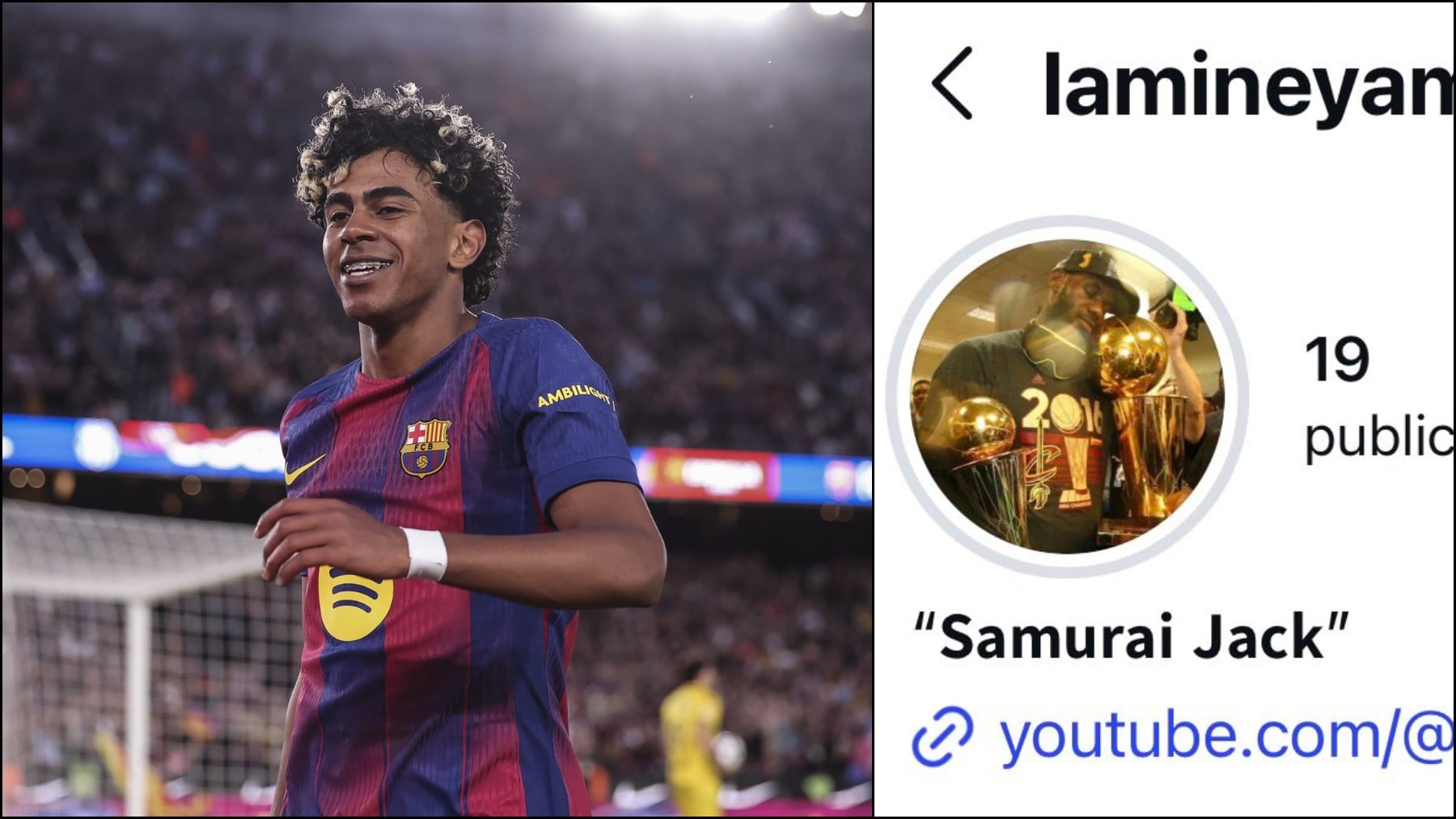 Lamine Yamal calienta la remontada al Atlético: el mensaje detrás de su foto de LeBron James