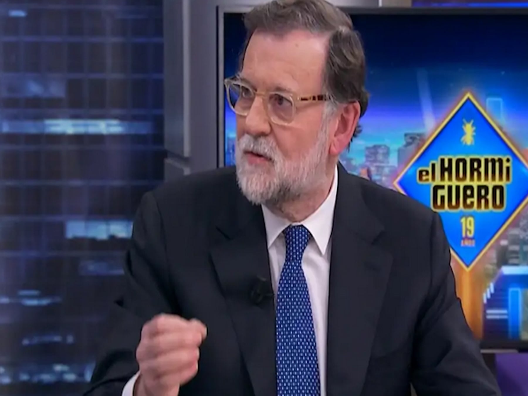 Mariano Rajoy en televisión (Foto: Atresmedia)
