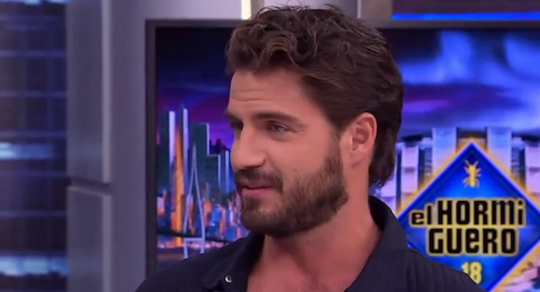 Maxi Iglesias en televisión (Foto: Antena 3)