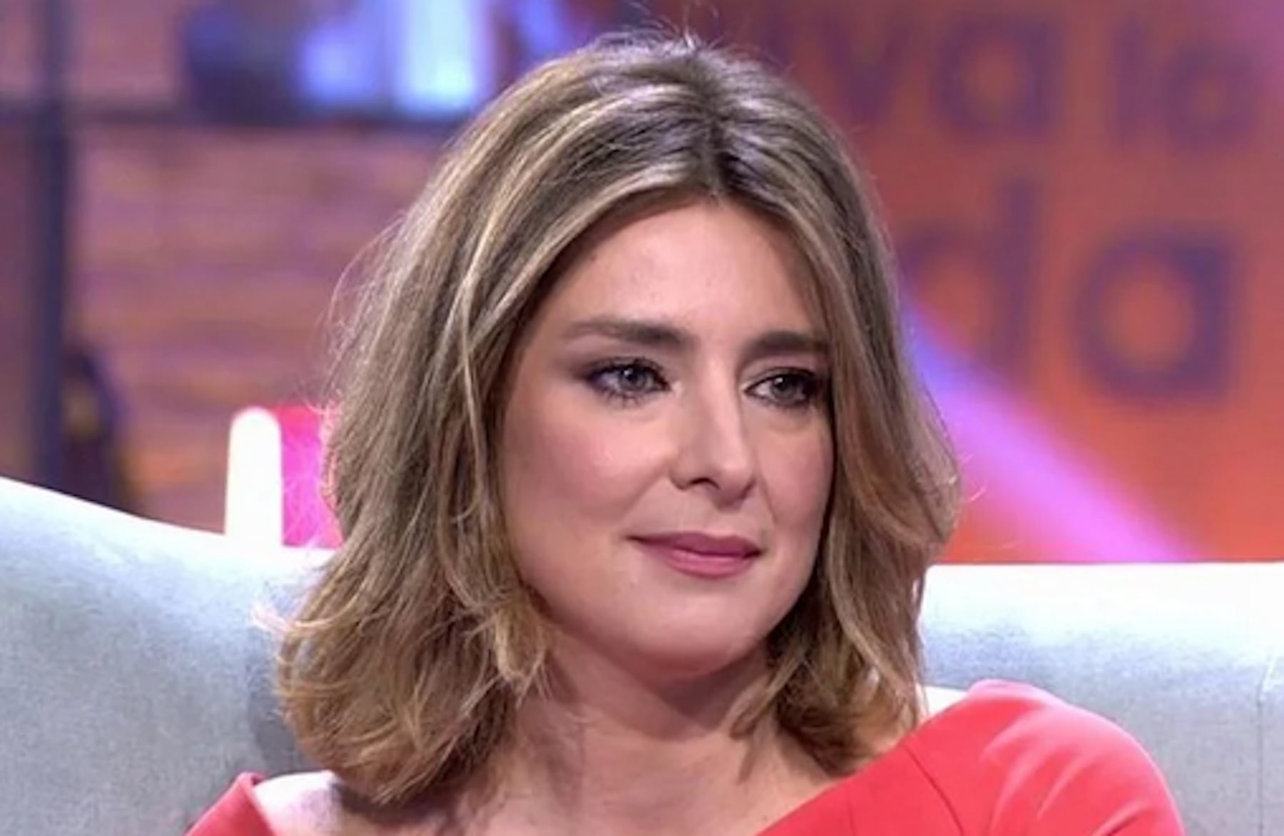 Sandra Barneda en televisión (Foto: Telecinco)