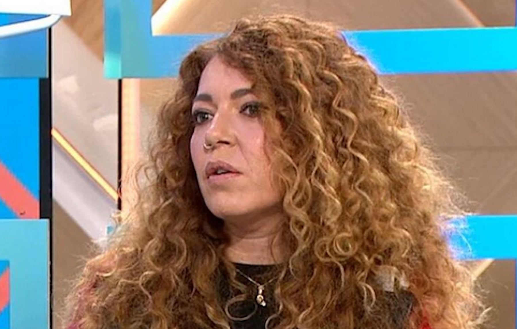 Sofía Cristo en televisión (Foto: Antena 3)