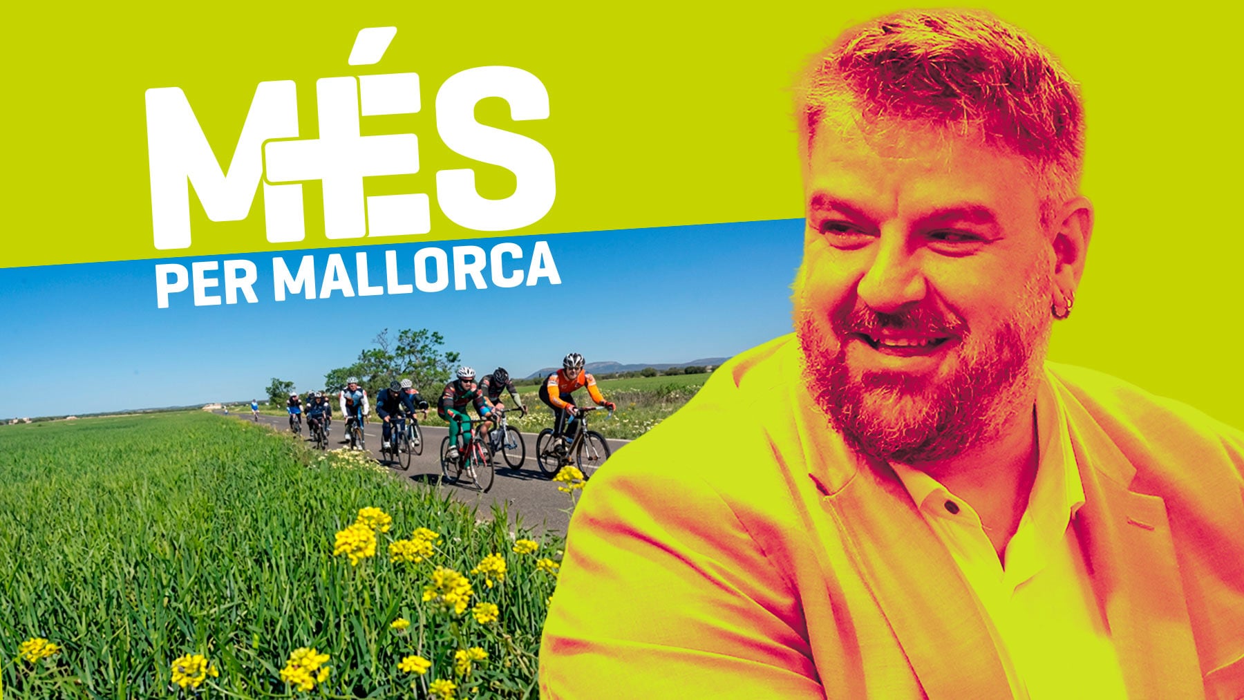 Los ecoseparatistas de Més repudian el cicloturismo en Mallorca y lo añaden a su discurso turismofóbico