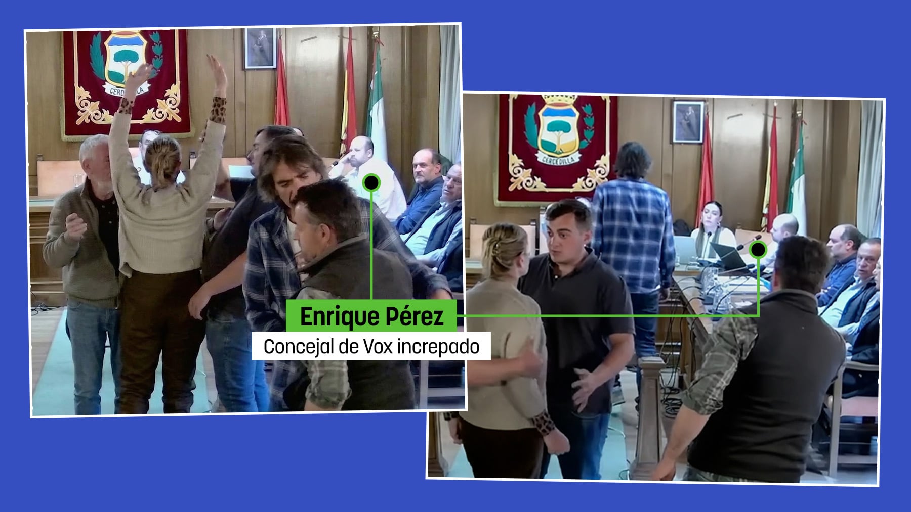 Amenazan al edil de Vox en Cercedilla por destapar irregularidades en público: Nos vemos en la calle