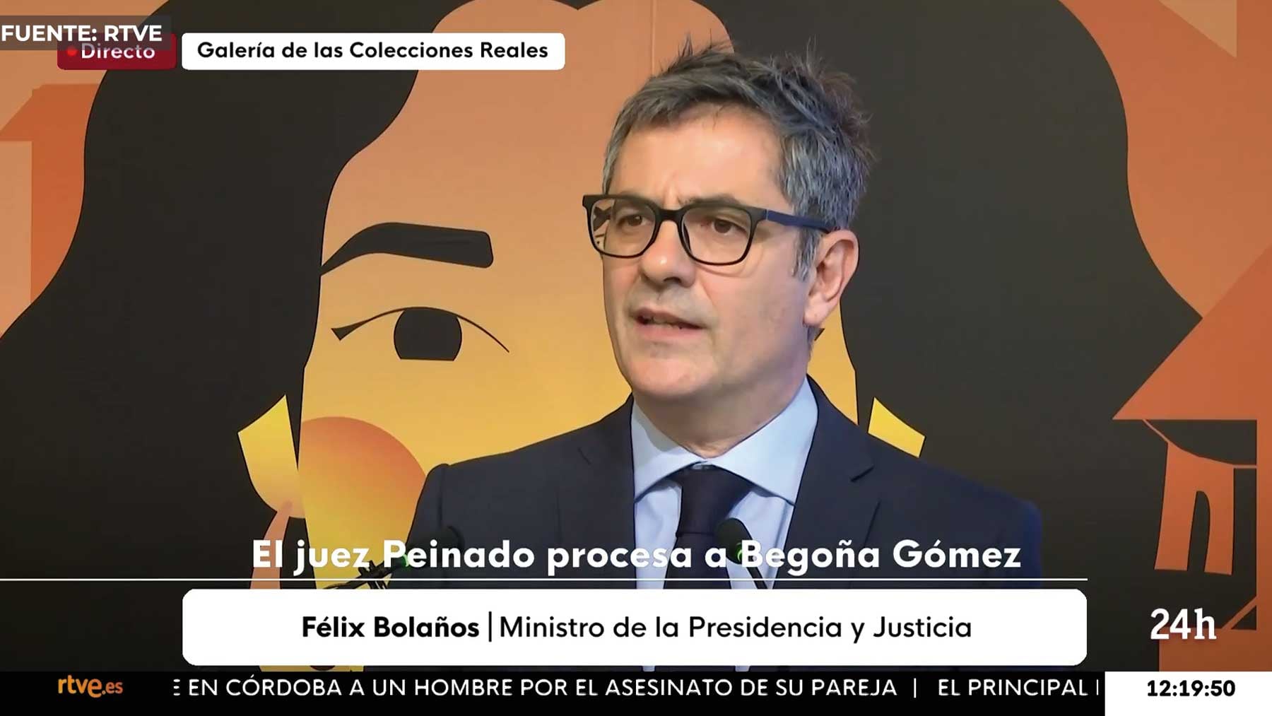 Bolaños se avergüenza del juez y no de Begoña Gómez: Un tribunal superior revocará todo