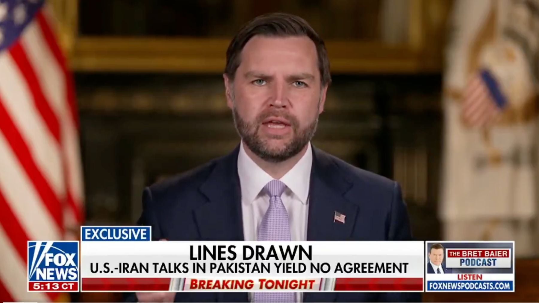 Vance: Irán mostró cierta flexibilidad, pero no cedió lo suficiente y rechazó el acuerdo nuclear