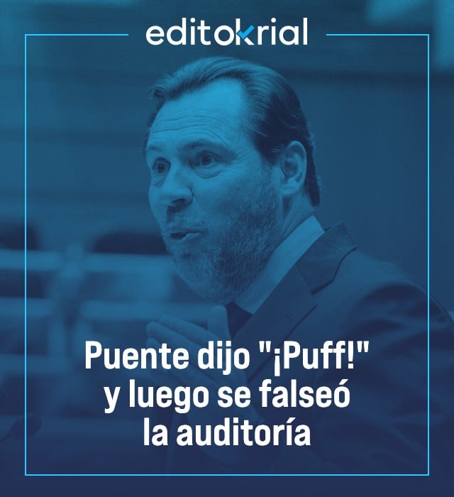 Puente dijo ¡Puff! y luego se falseó la auditoría