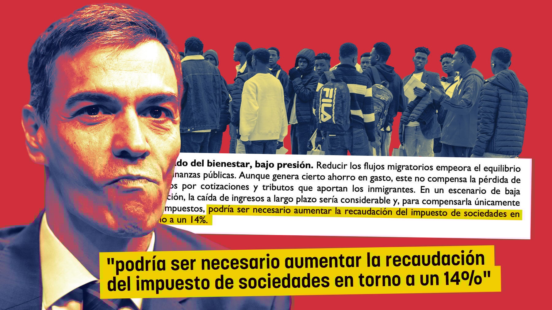 El Gobierno amenaza con subir el 14% los impuestos a las empresas si no sale adelante la regularización