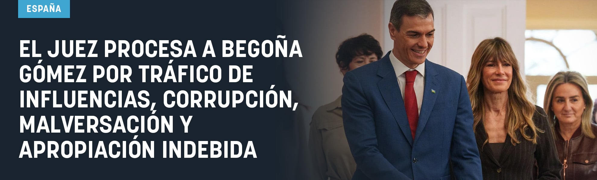 El juez procesa a Begoña Gómez por tráfico de influencias, corrupción, malversación y apropiación indebida