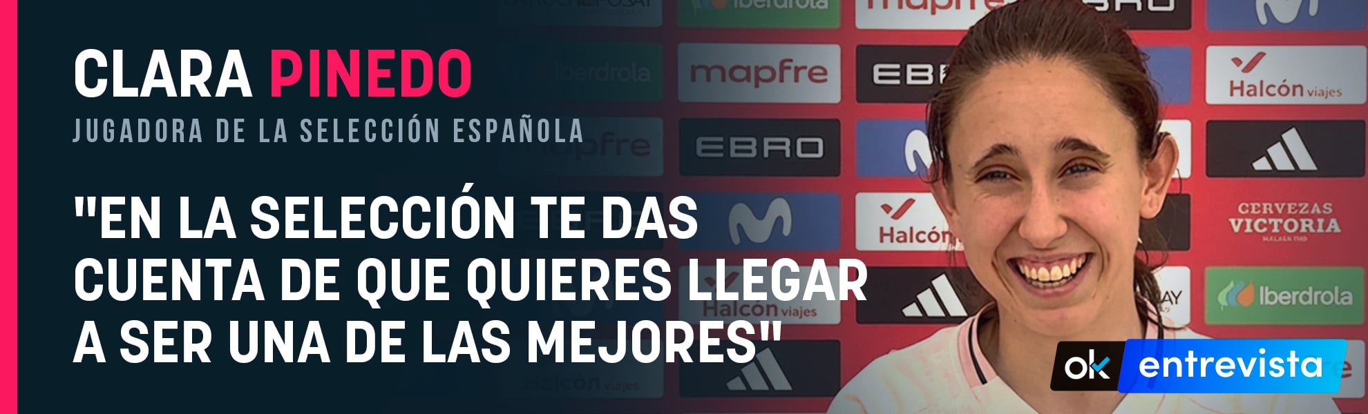 Clara Pinedo: En la Selección te das cuenta de que quieres llegar a ser una de las mejores