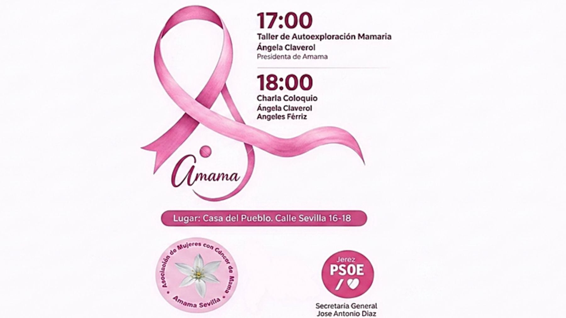 Amama no se esconde y ya hace campaña con el PSOE: actos conjuntos para atacar a Moreno