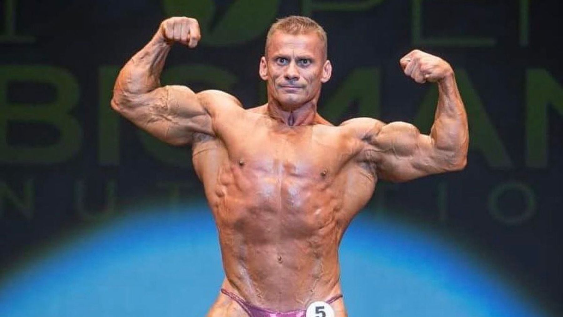 Imagen de Luis Vidal durante una competición. FOTO: Instagram del competidor