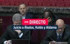 juicio abalos directo, Juicio Ábalos, José Luis Ábalos, Koldo García, Caso mascarillas,