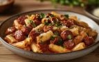 Pasta con chorizo