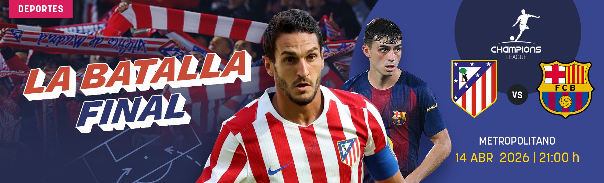 Atlético de Madrid-Barcelona: la batalla final