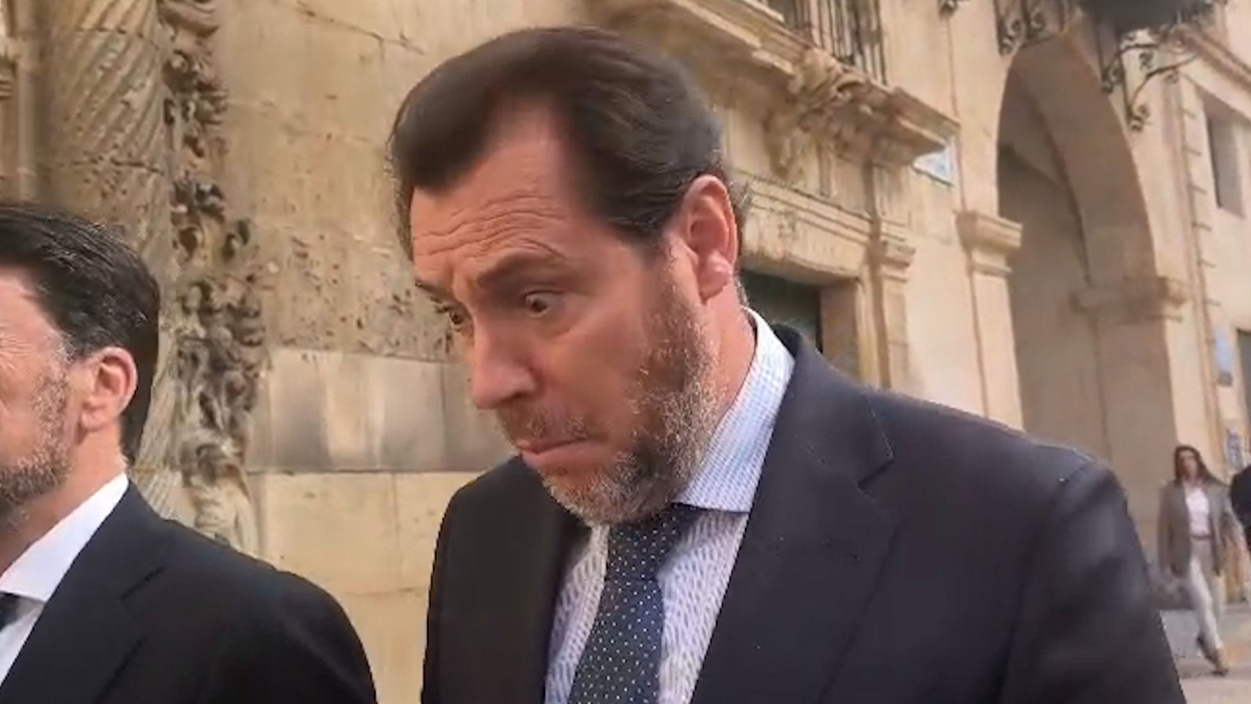 El gesto de Puente a la pregunta de OKDIARIO de por qué ocultó que conocía a Miss Asturias desde 2024