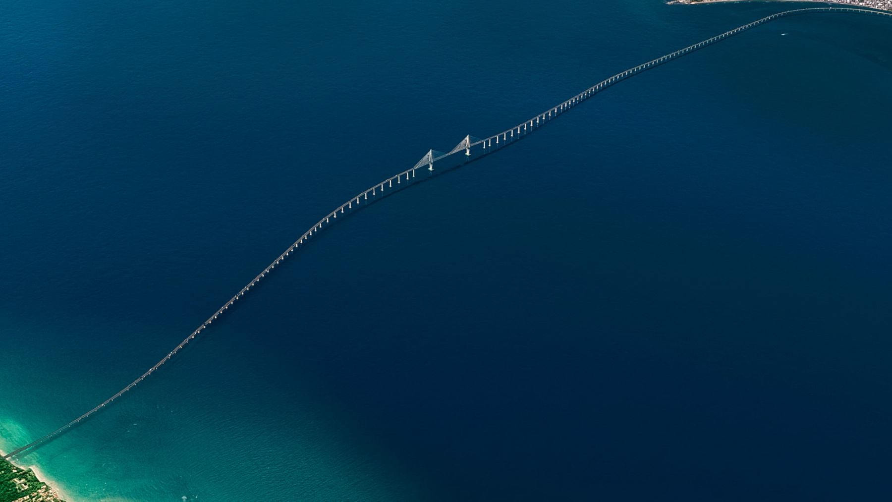 Brasil rompe los límites establecidos: construye un puente de 12 km para unir una isla con el continente