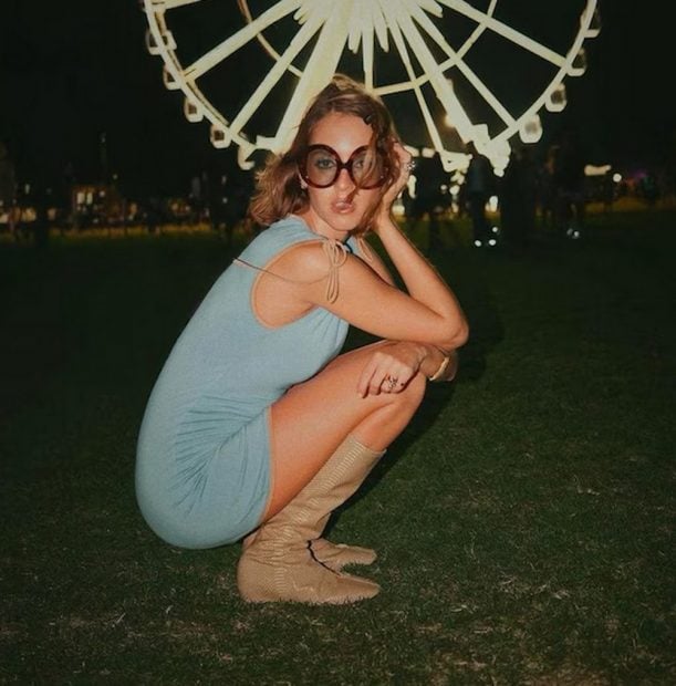 Andi Washington en Coachella. (Foto: Instagram)