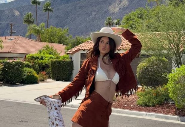 Carlota Melendi en Coachella. (Foto: Instagram)