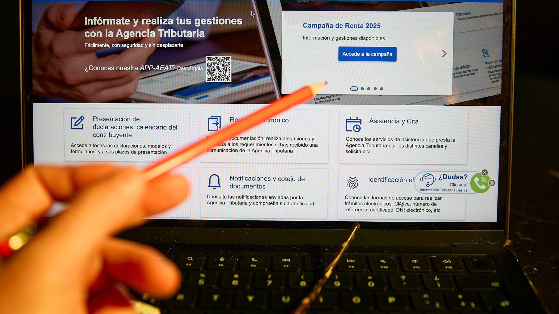 Declaración de la Renta. (EP)