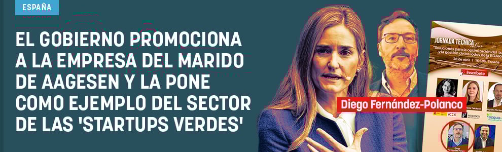 El Gobierno promociona la empresa del marido de Aagesen y la pone como ejemplo del sector de las