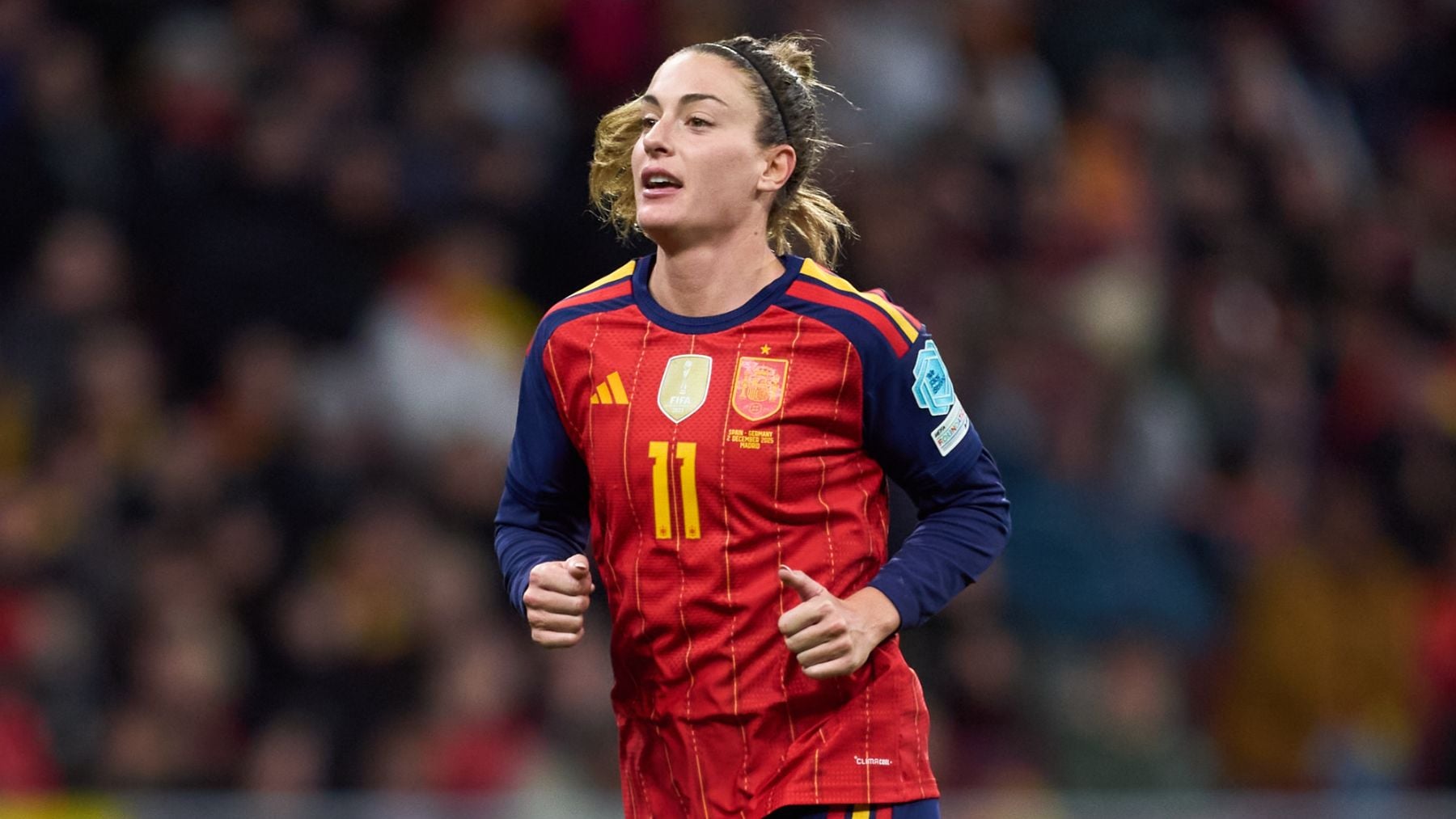 Alexia Putellas, con España. (Getty)