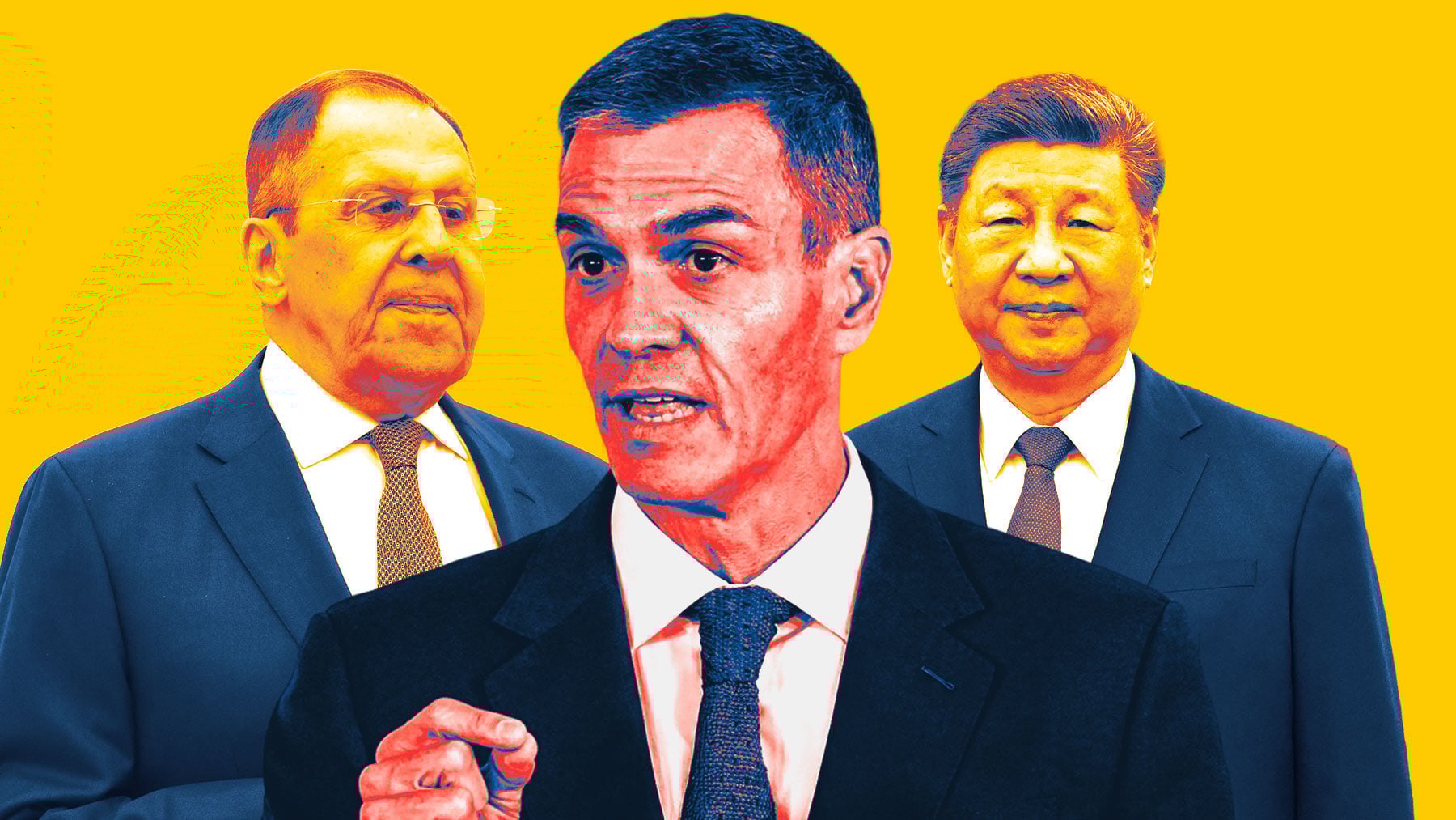El ruso Lavrov también está en China para verse con Xi, que dijo a Sánchez que están “en el lado correcto de la Historia”