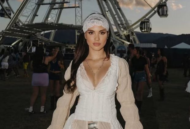 Melodie Pe&ntilde;alver en Coachella. (Foto: Instagram)