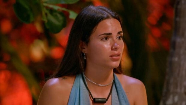 Nieves Trist&aacute;n en La isla de las tentaciones. (Mediaset)