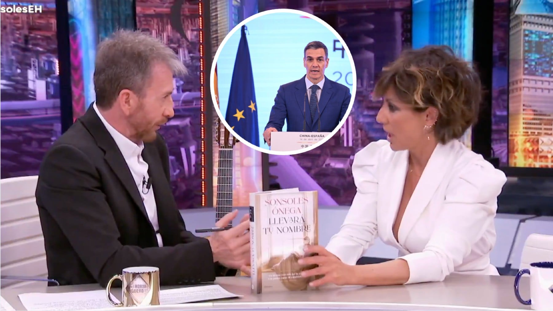 Sonsoles Ónega y Pablo Motos mandan un mensaje a Pedro Sánchez: Está en China y no se entera