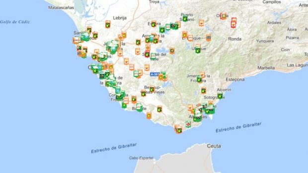 precio gasolina 18 abril Andaluc&iacute;a
