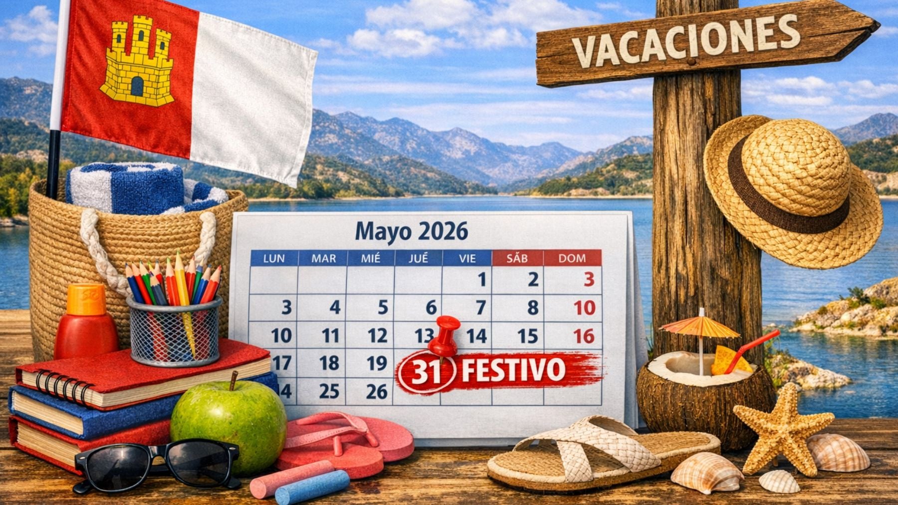 El BOE lo confirma: el 31 de mayo es fiesta en esta comunidad y no habrá puente