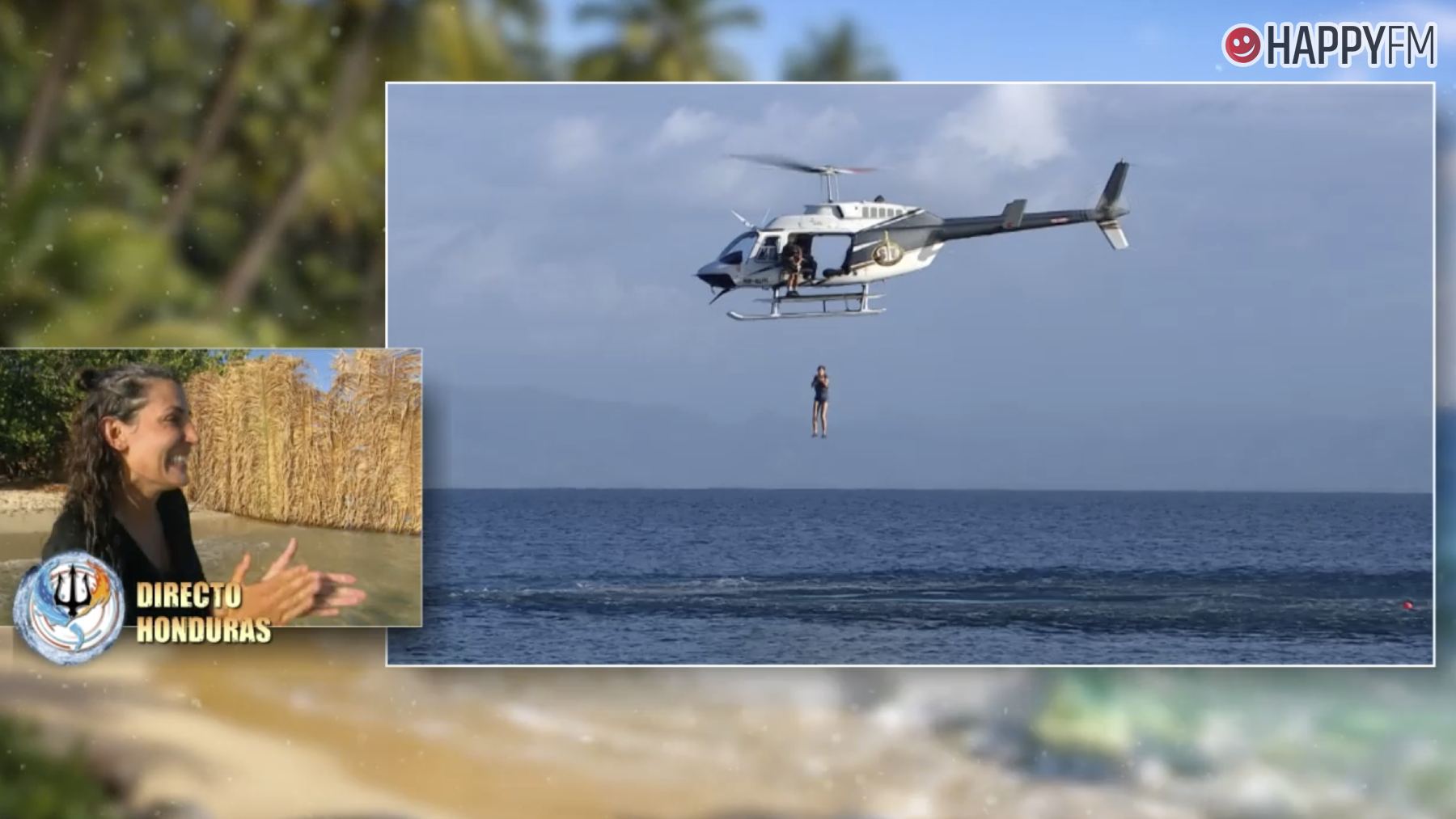 Así ha sido el salto de Dulceida del helicóptero y su reencuentro con Alba: Jamás habíamos vivido esto