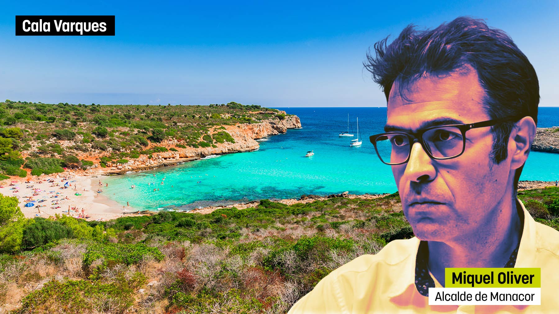 El alcalde separatista de Manacor no quiere bus lanzadera para llegar a una de las playas más top de Mallorca