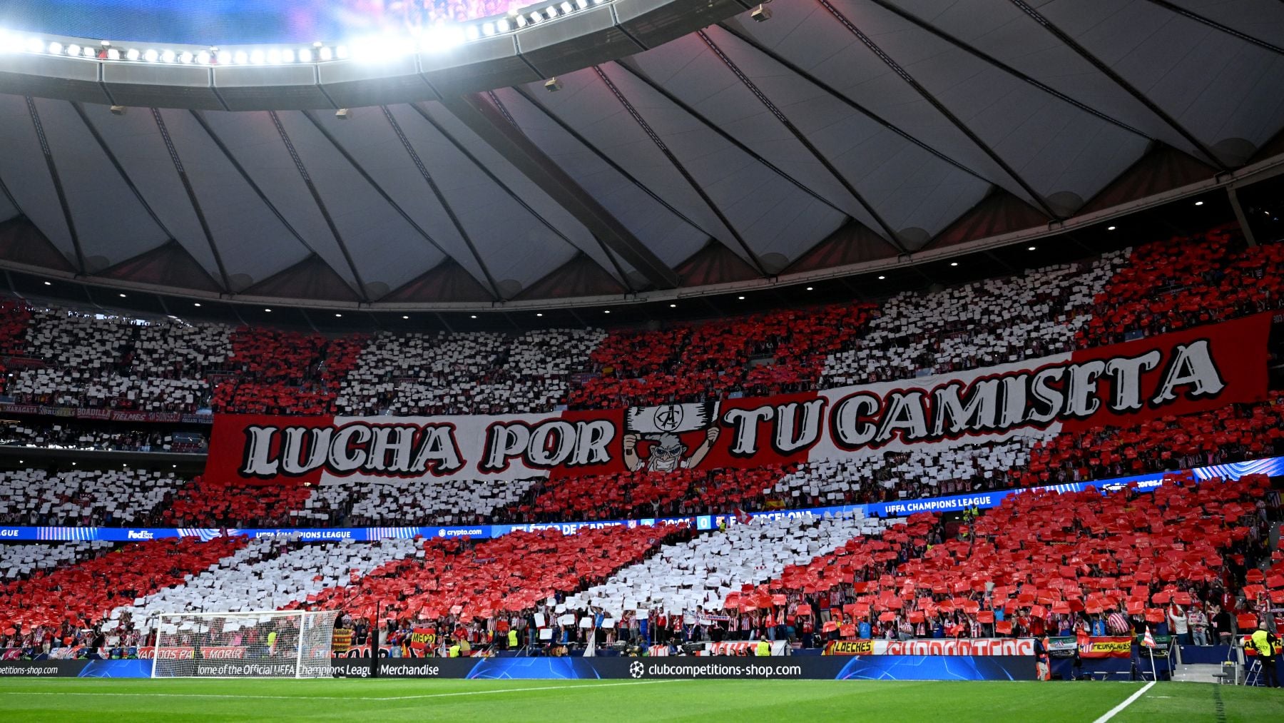 Metropolitano durante el Atleti-Barça de Champions. (Getty)