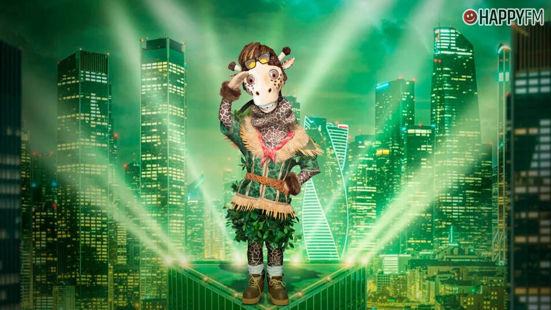 Jirafa en Mask Singer 5. (Atresmedia)