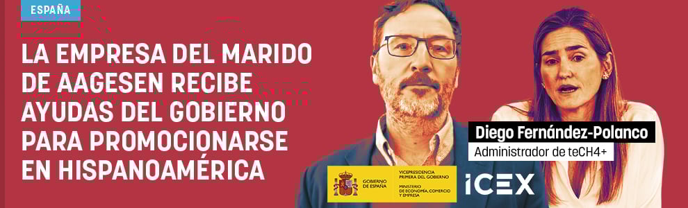 La empresa del marido de Aagesen recibe ayudas del Gobierno para promocionarse en Hispanoamérica