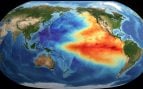 Un Superniño podría estar conformándose en el Océano Pacífico. Imagen generada por IA.