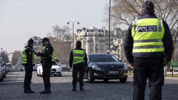 control vehículos francia