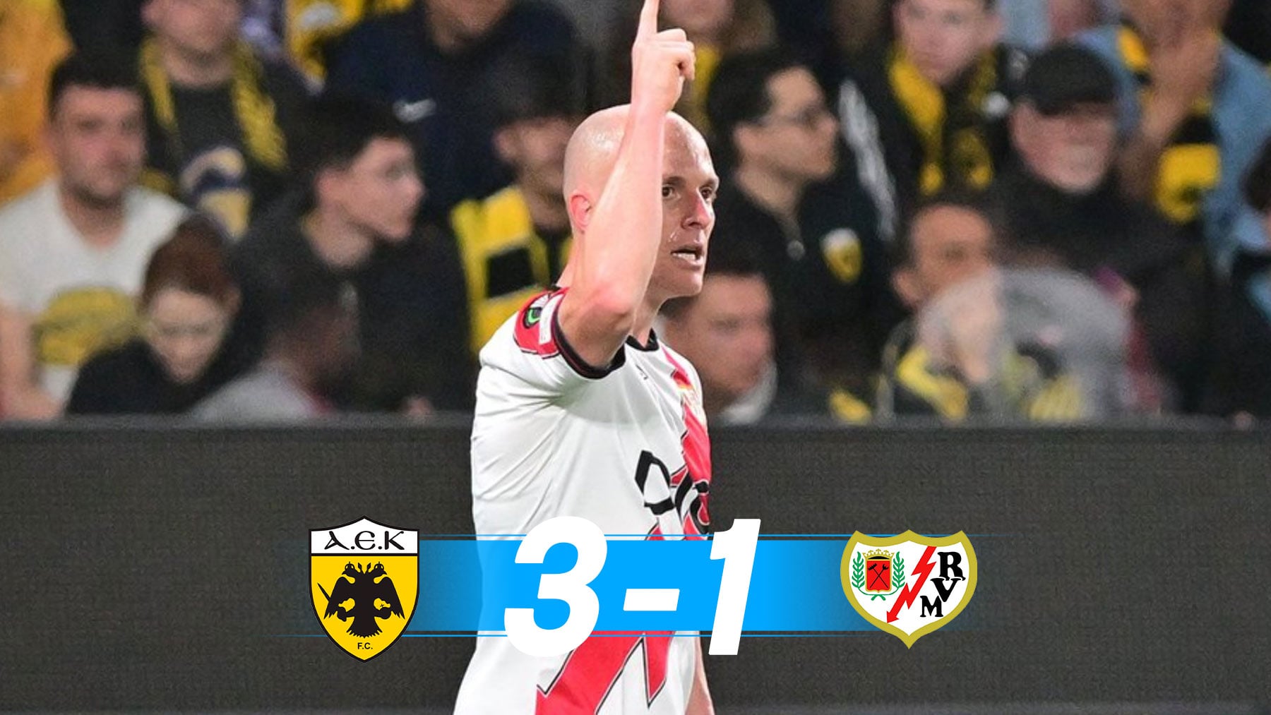 El Rayo sobrevive en el infierno griego para seguir soñando en Europa