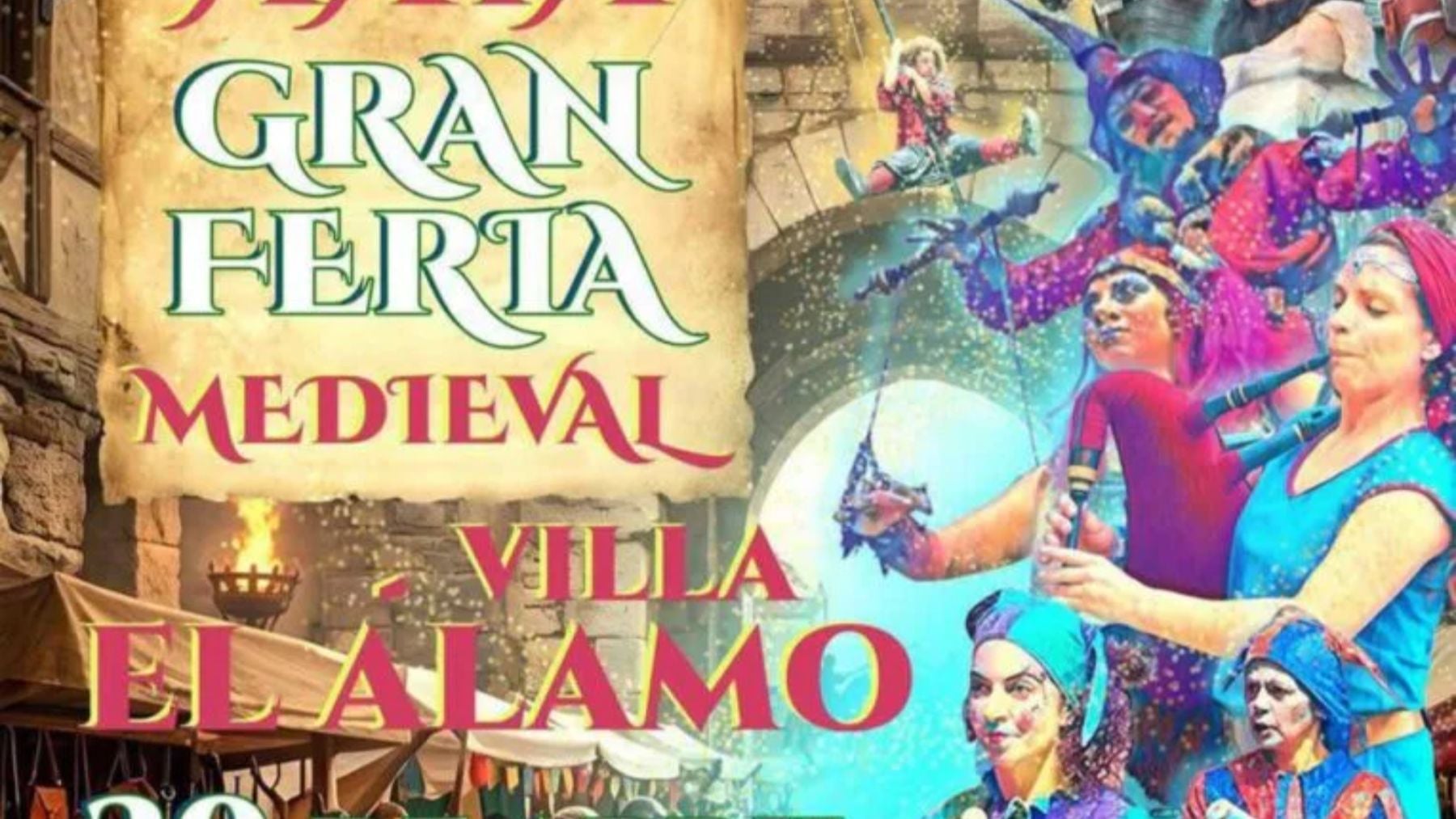 Mercadillo Medieval El Álamo 2026: cuándo es, horarios, programa completo y cómo llegar