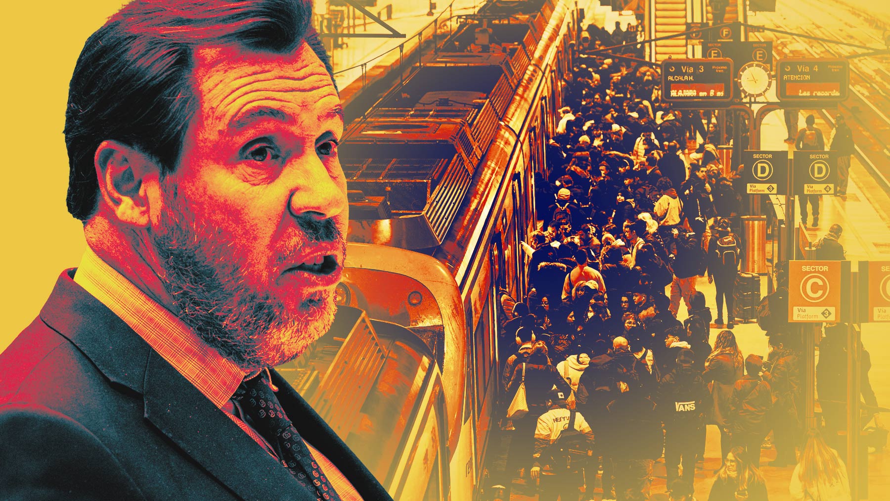 Récord de averías en los Cercanías de Madrid tras presumir Puente de que «el tren vive la mejor época de su historia»