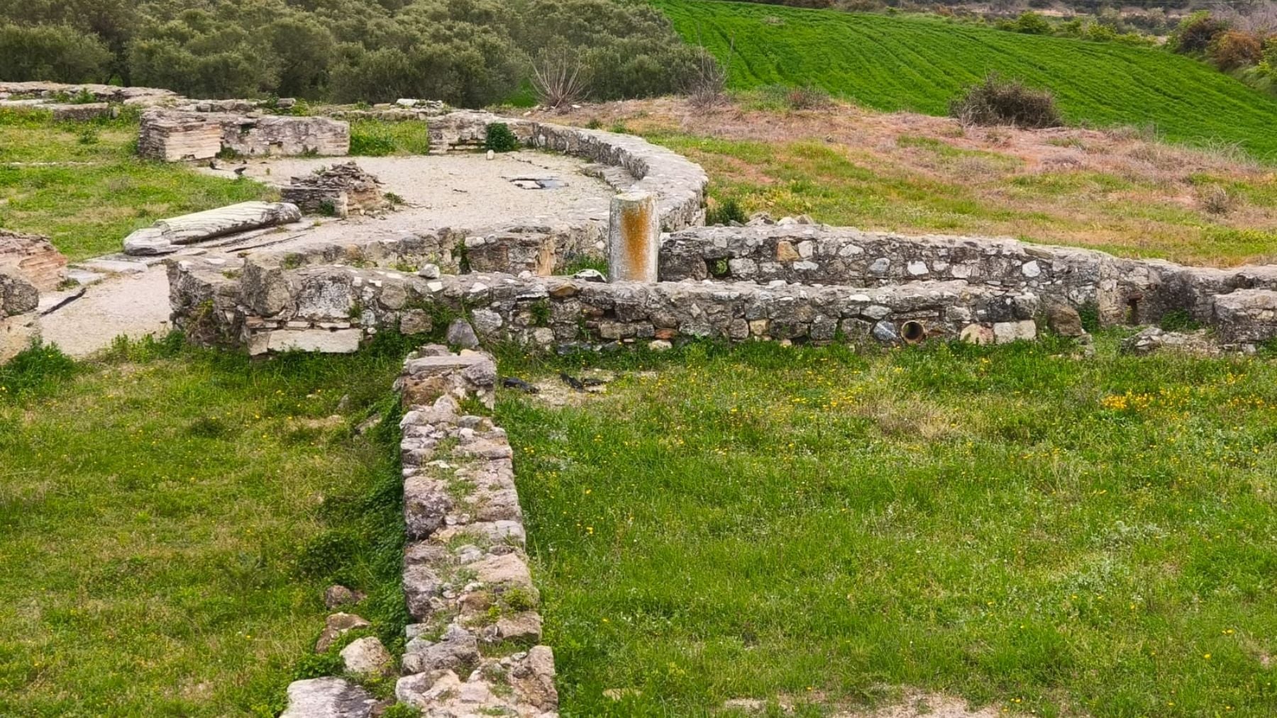 Arqueólogos españoles encuentran el sistema hídrico que abastecía de agua a la mítica ciudad griega de Anfípolis