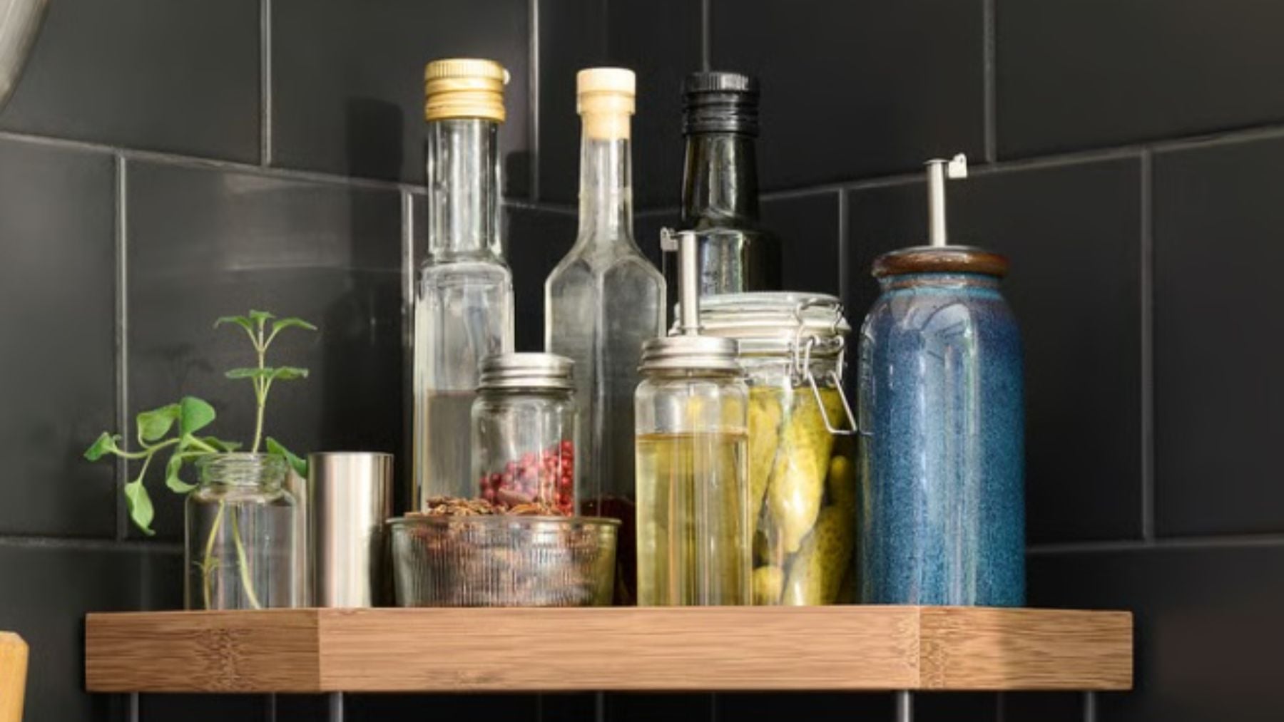 Estante de cocina NÅLBLECKA.