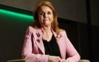 Sarah Ferguson en una charla