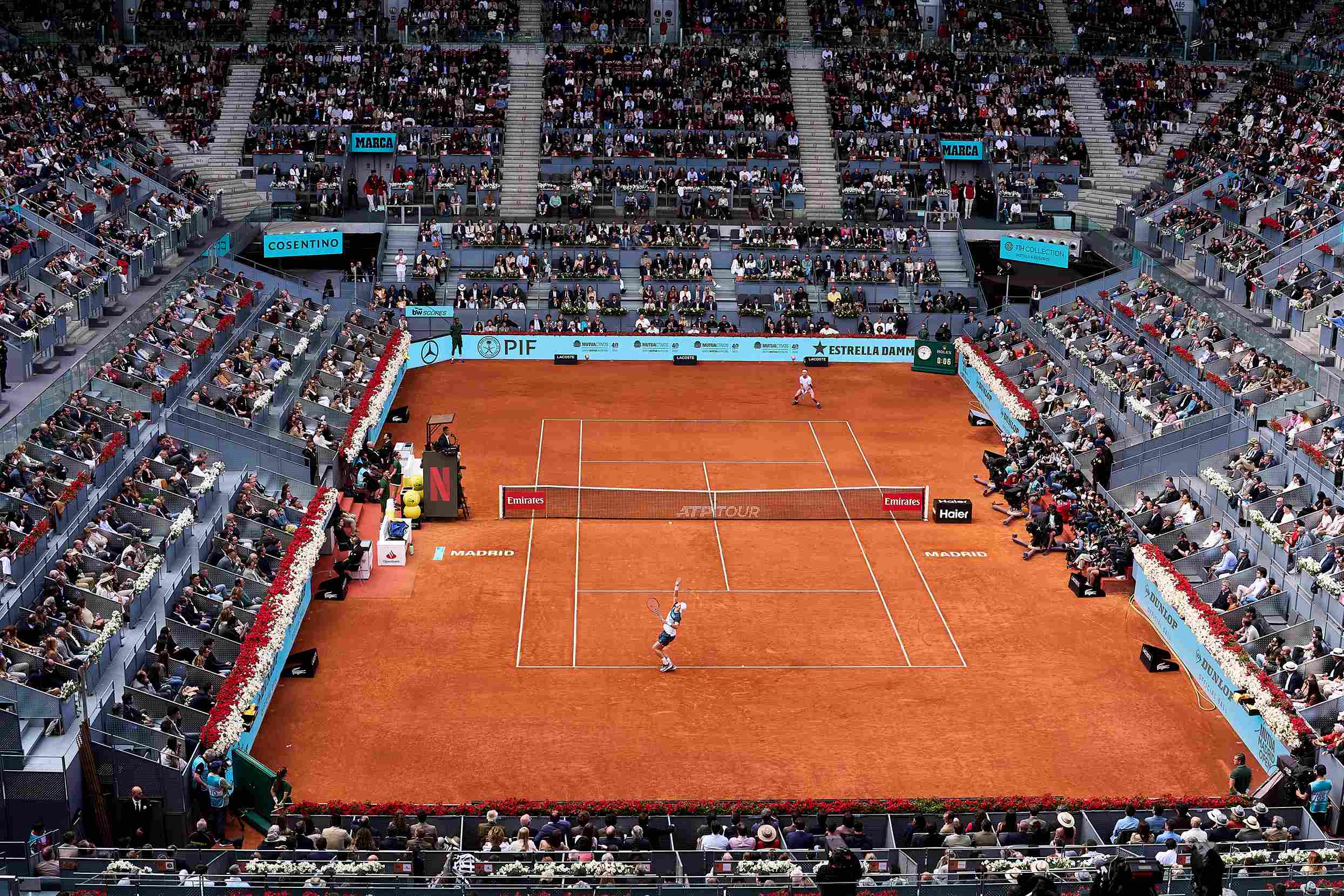 Quirónsalud al servicio de la salud de los jugadores del Mutua Madrid Open como Proveedor Médico Oficial