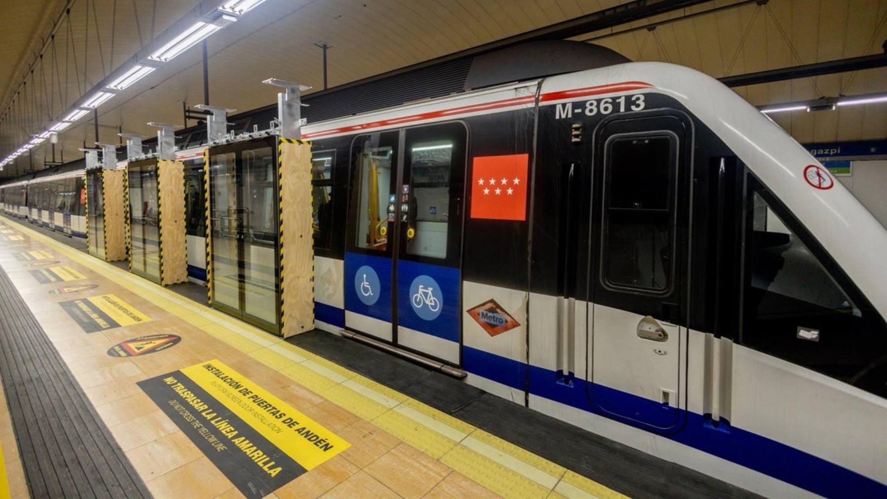 Una incidencia en la Línea 6 del Metro de Madrid obliga a activar un servicio especial de autobuses